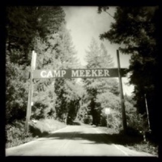 Camp Meeker sign