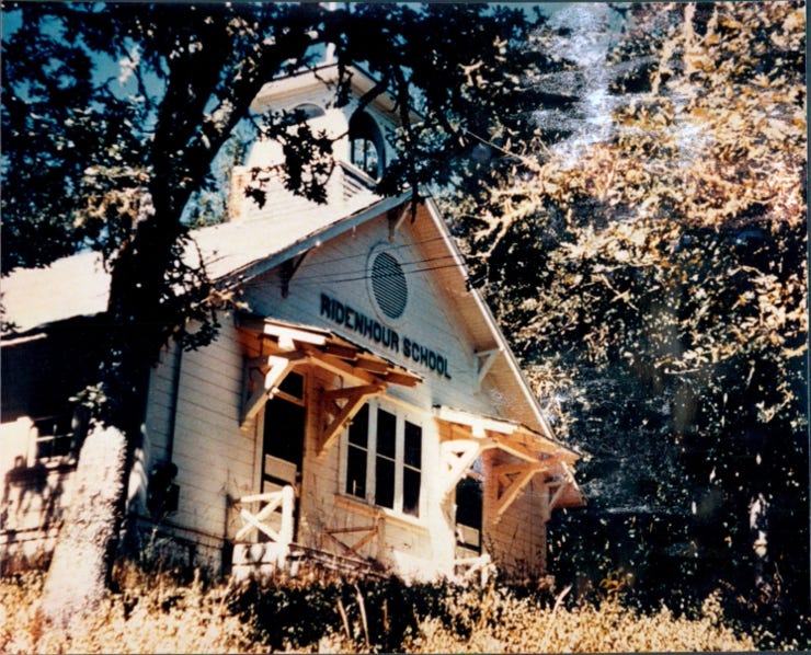 Ridenhour Elementary School around 1950 